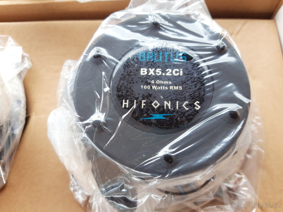 =ø13cm= HIFONICS BRUTUS - dvojpásmové 13cm kompá 2x100W RMS - 7