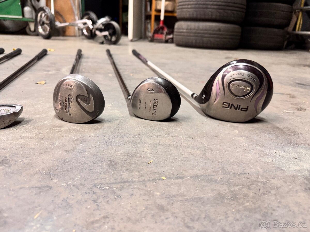 Golfový set s vozíkem - 7