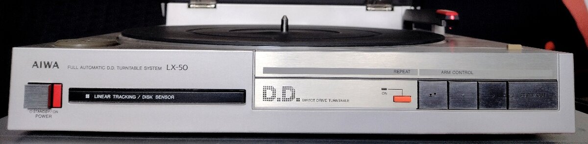 Aiwa LX-50. Direct drive gramofon japonské výroby - 7
