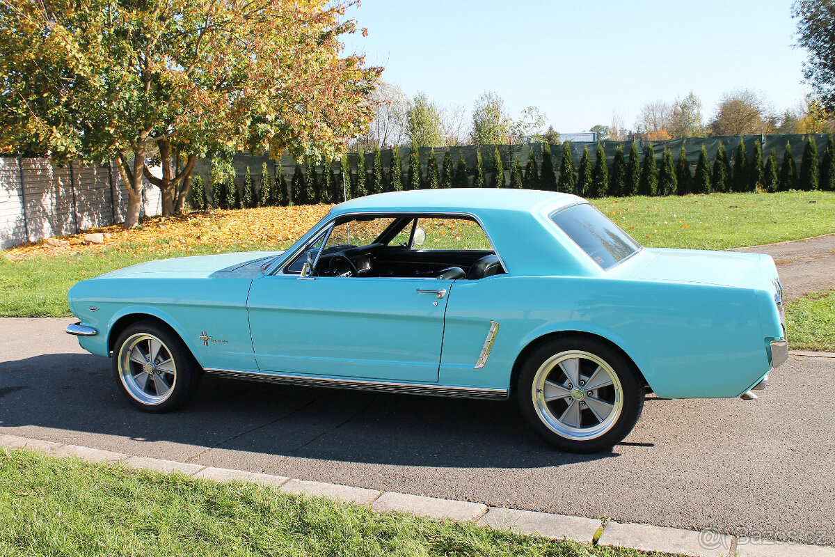 1965 Ford Mustang Coupe, 289 V8, automat, velmi pěkný - 7
