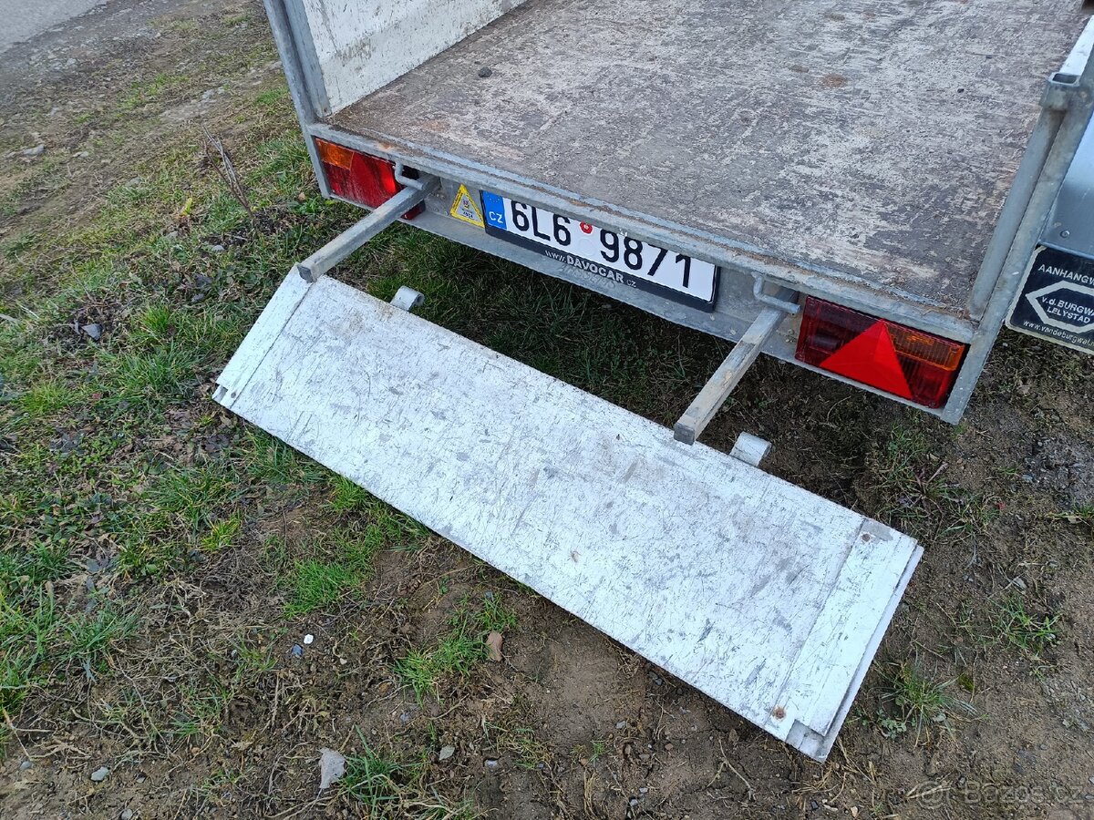 Bržděný přívěs ANSSEMS 2000kg - 7