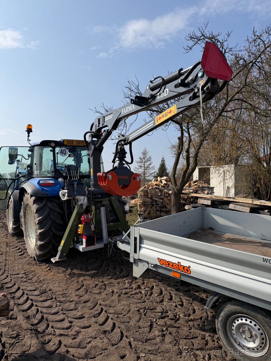 Hydraulická ruka za traktor s hydraulickým navijákem - 7