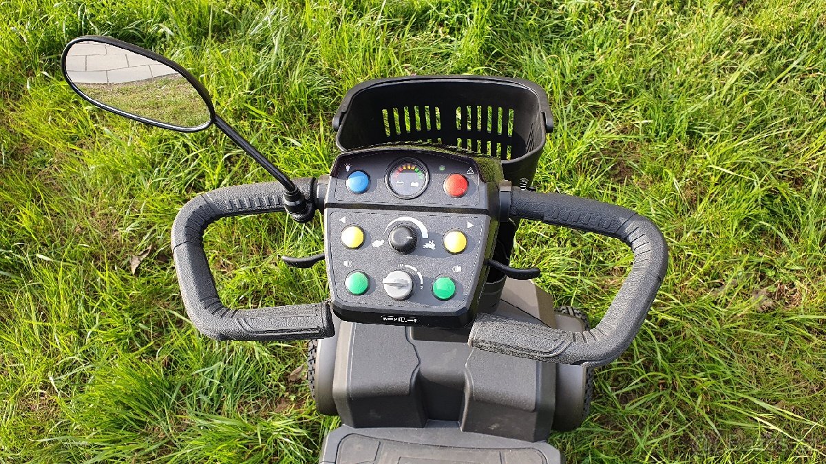 Elektrický invalidní skútr CENTURO S2, pozáruční servis - 7