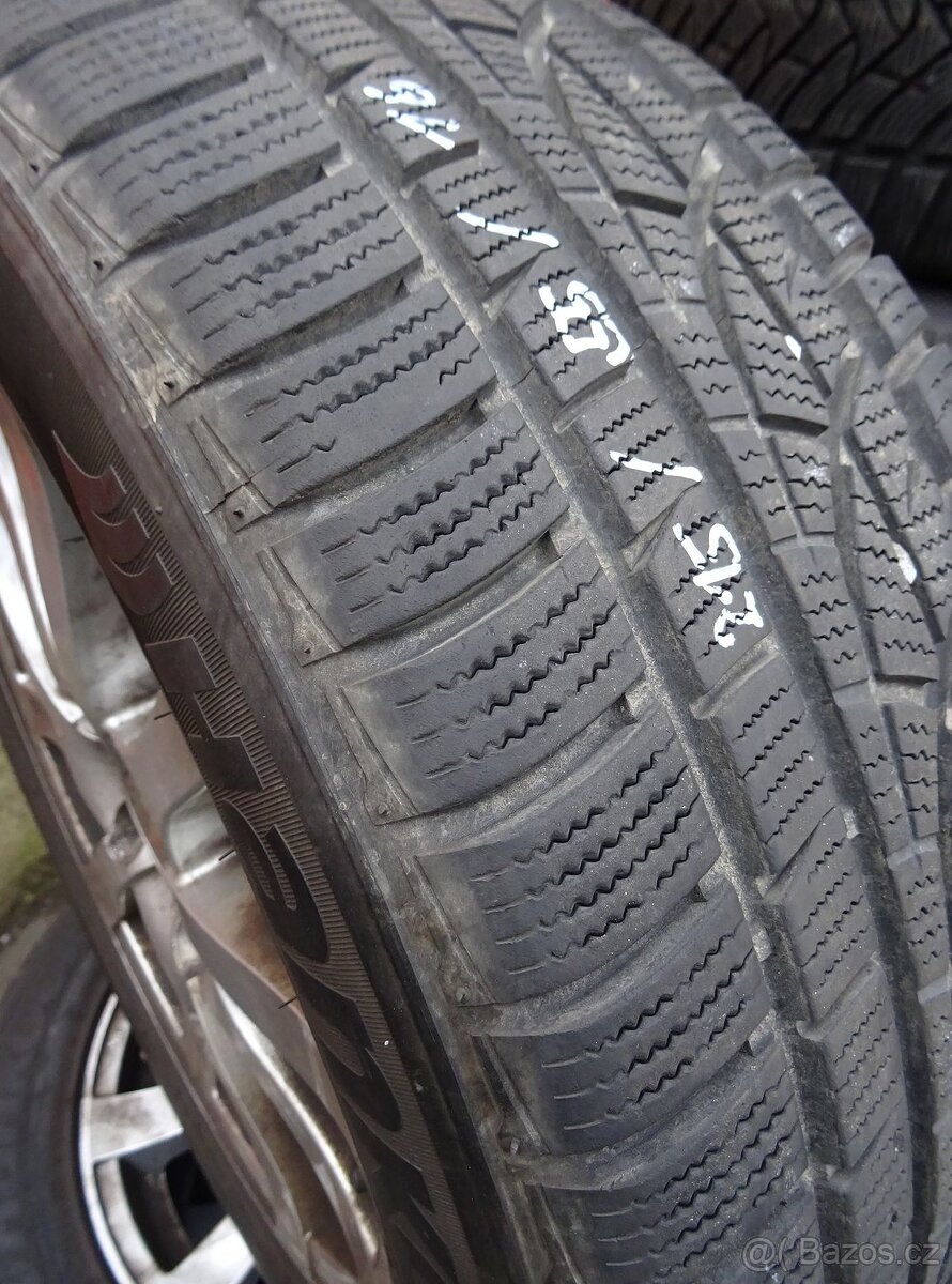 Zimní pneu Hankook, 215/55/16, 4 ks, 7 mm - 7
