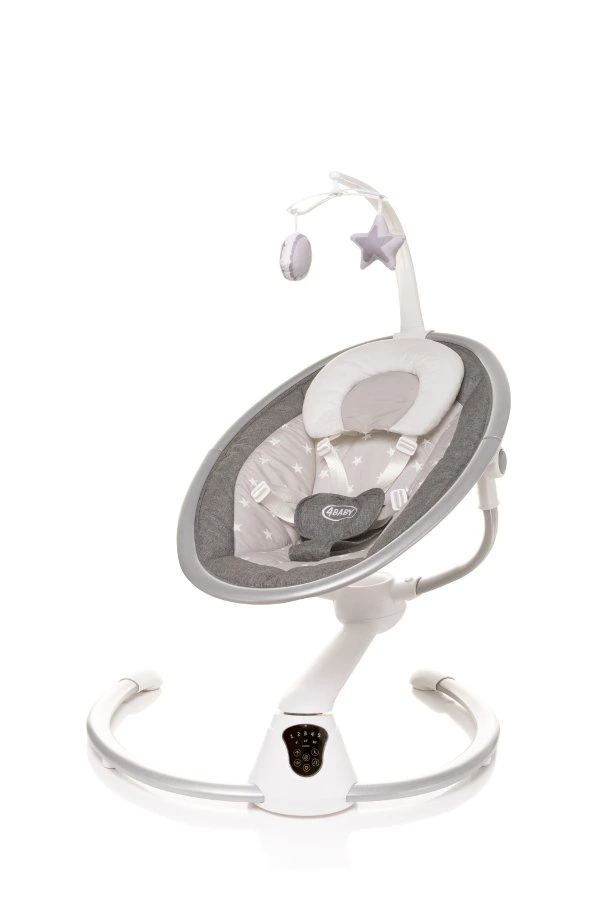 Elektrické lehátko / houpačka 4BABY Grace – Stav nového - 7