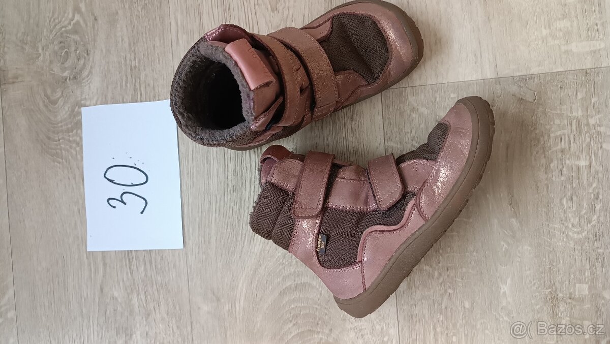 Dívčí boty balerínky a zimní vel. 25, 29, 30 - 7