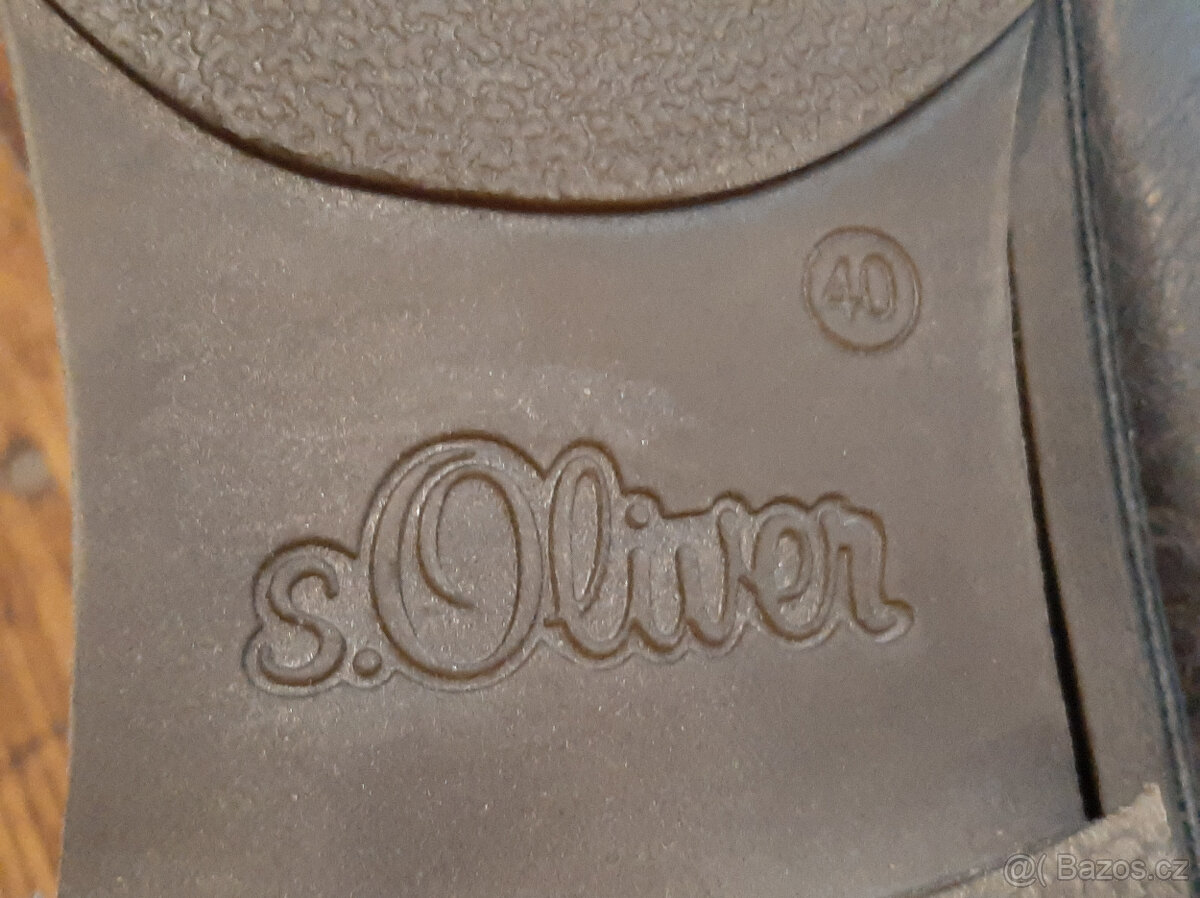 Dámské kozačky s.Oliwer (vel.40). - 7