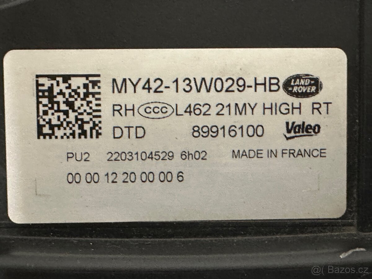 Land Rover Discovery 5 led světlo - 7