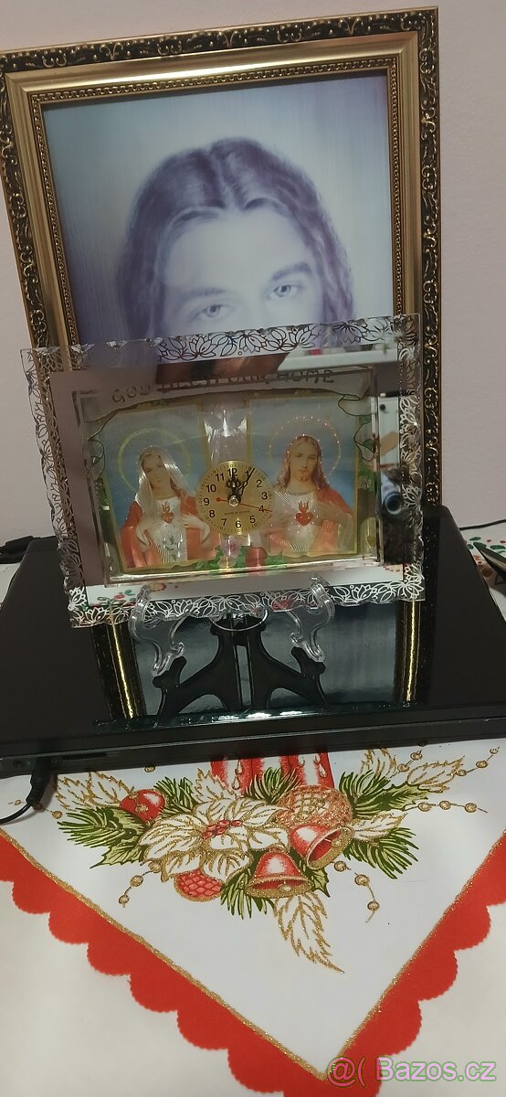 Vintaga skleněné hodiny - 7