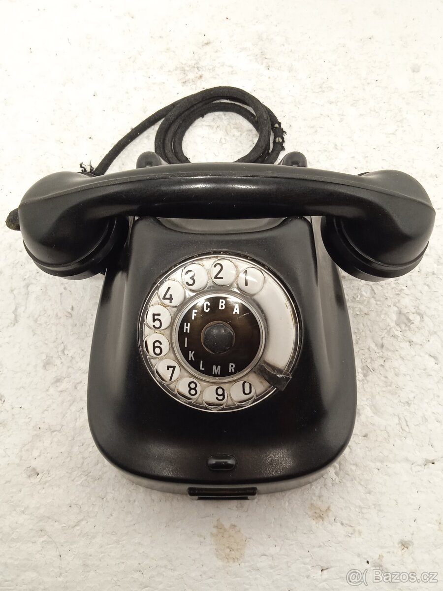 Retro bakelitový telefon KL Vorošilov 1962 - 7