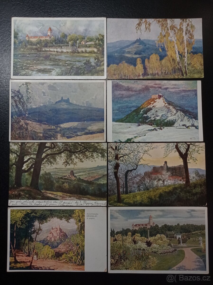 Pohlednice MF Hrady, Zámky ČR Kolorované - 7