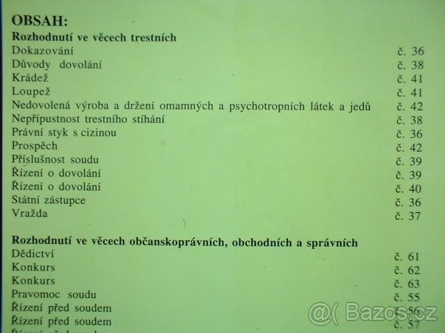 Celé ročníky - Sbírka soudních rozhodnutí a stanovisek - 7