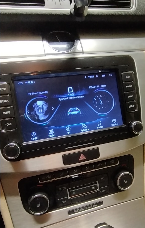 Autorádio pro Škoda VW s Carplay - 7