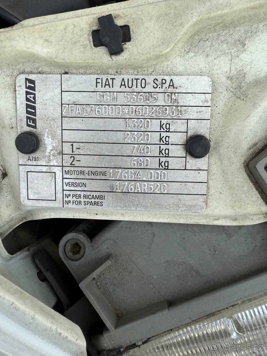 Díly fiat punto cabrio - 7