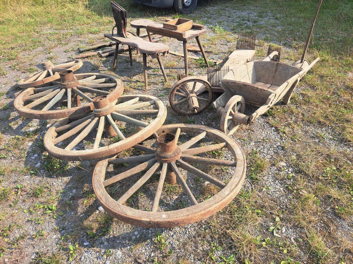 Konvolut starého zemědělského nářadí - 7