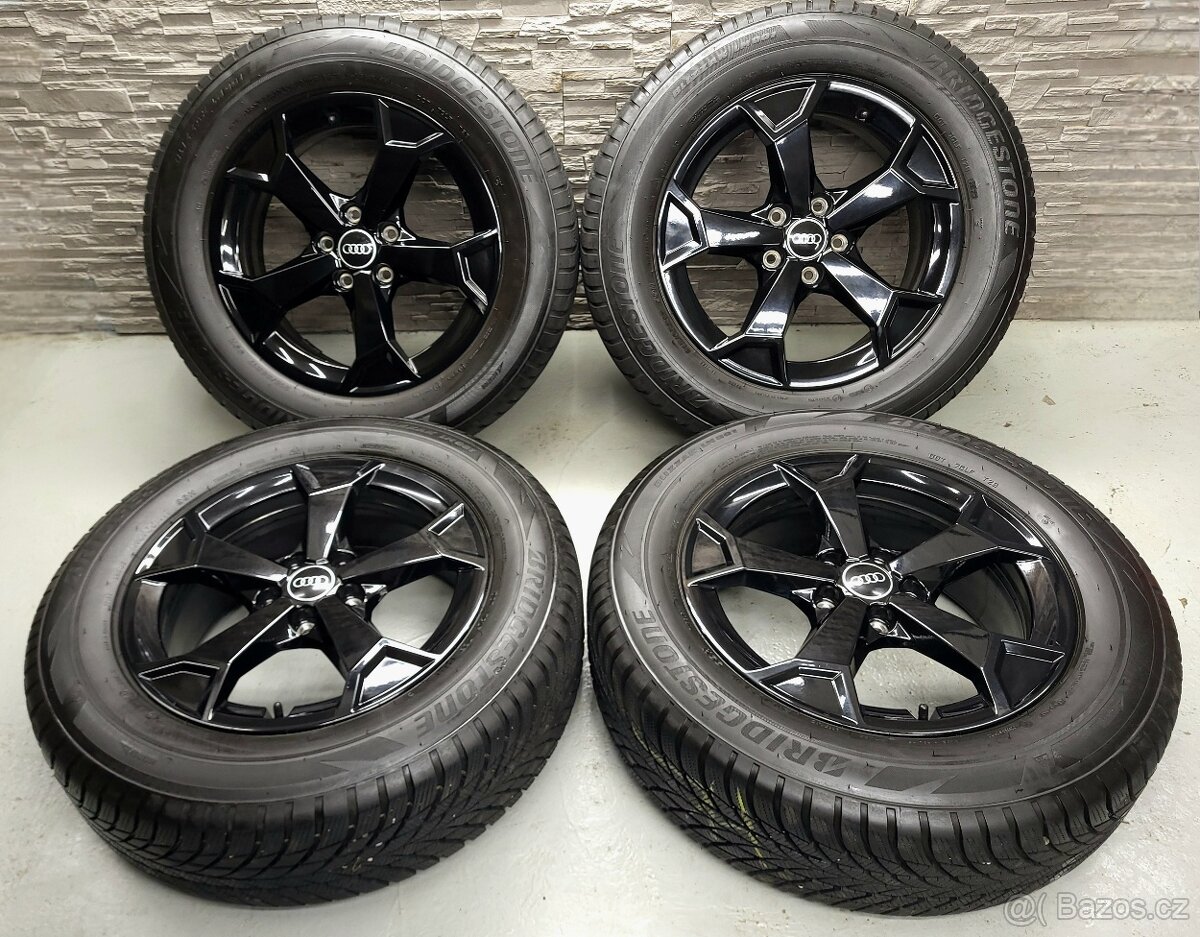 17"Originál Audi Q3 Kodiaq Tiguan 5x112 zimní pneu 6-7mm - 7