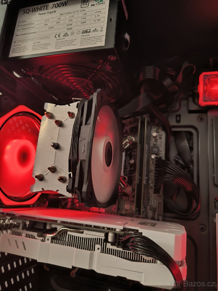 KOMPLET HERNÍ PC SESTAVA I7 7700 RX 580 8GB WIN 11 - 7