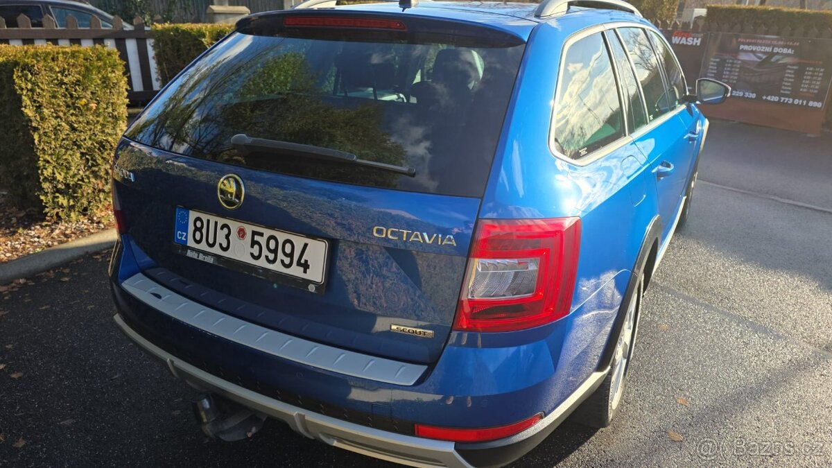 Nabízím Škoda Octavia 3 Scout 4x4 , vhodné i pro vozíčkáře - 7