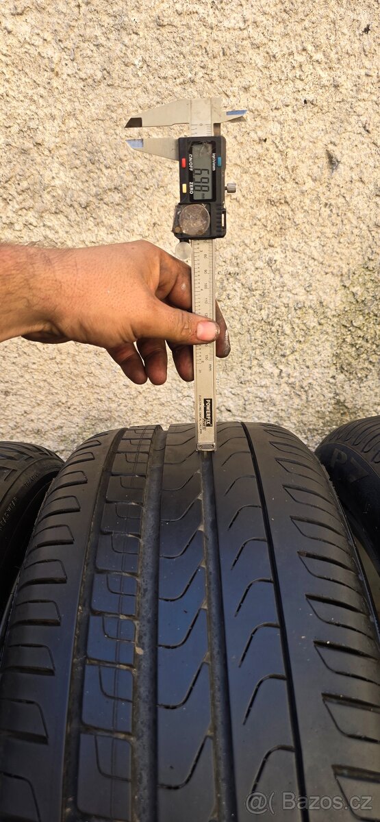 Disky Audi A6 4G 17", 5x112, letní pneu 225/45/17 - pošlu - 7