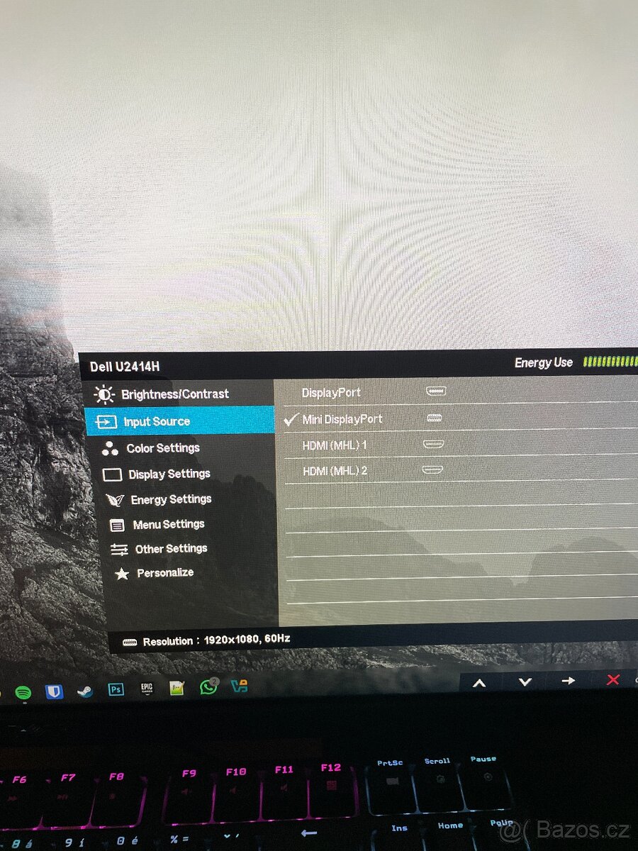 24" Dell U2414H UltraSharp FullHD - 7