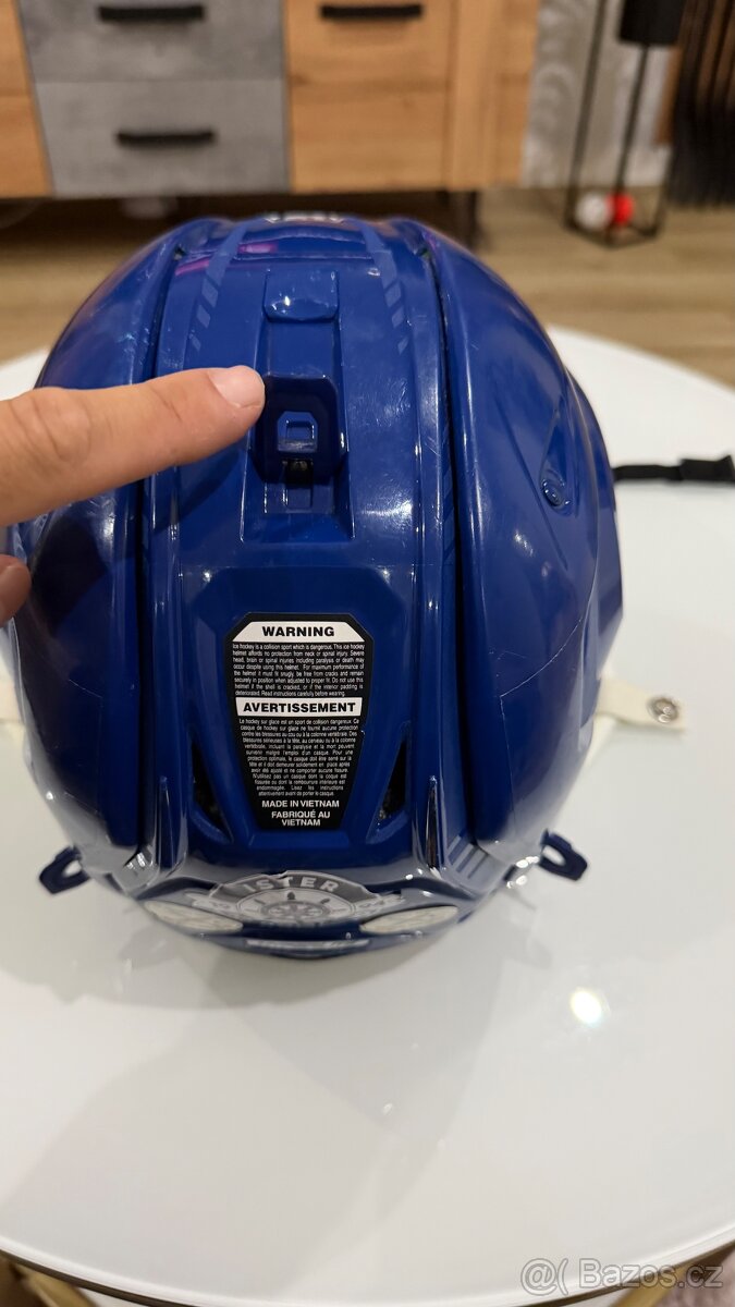 ✅ HOKEJOVÁ PROFI PRILBA - BAUER HYPERLITE = M - L = BLUE ✅ - 7