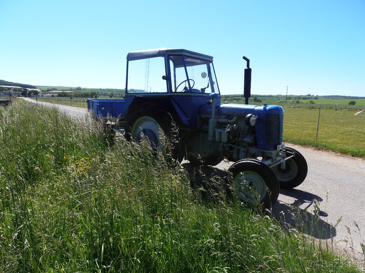 Zetor 25 k + vlečka - 7