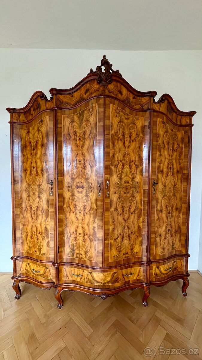 Empírová komoda a skříň - 7