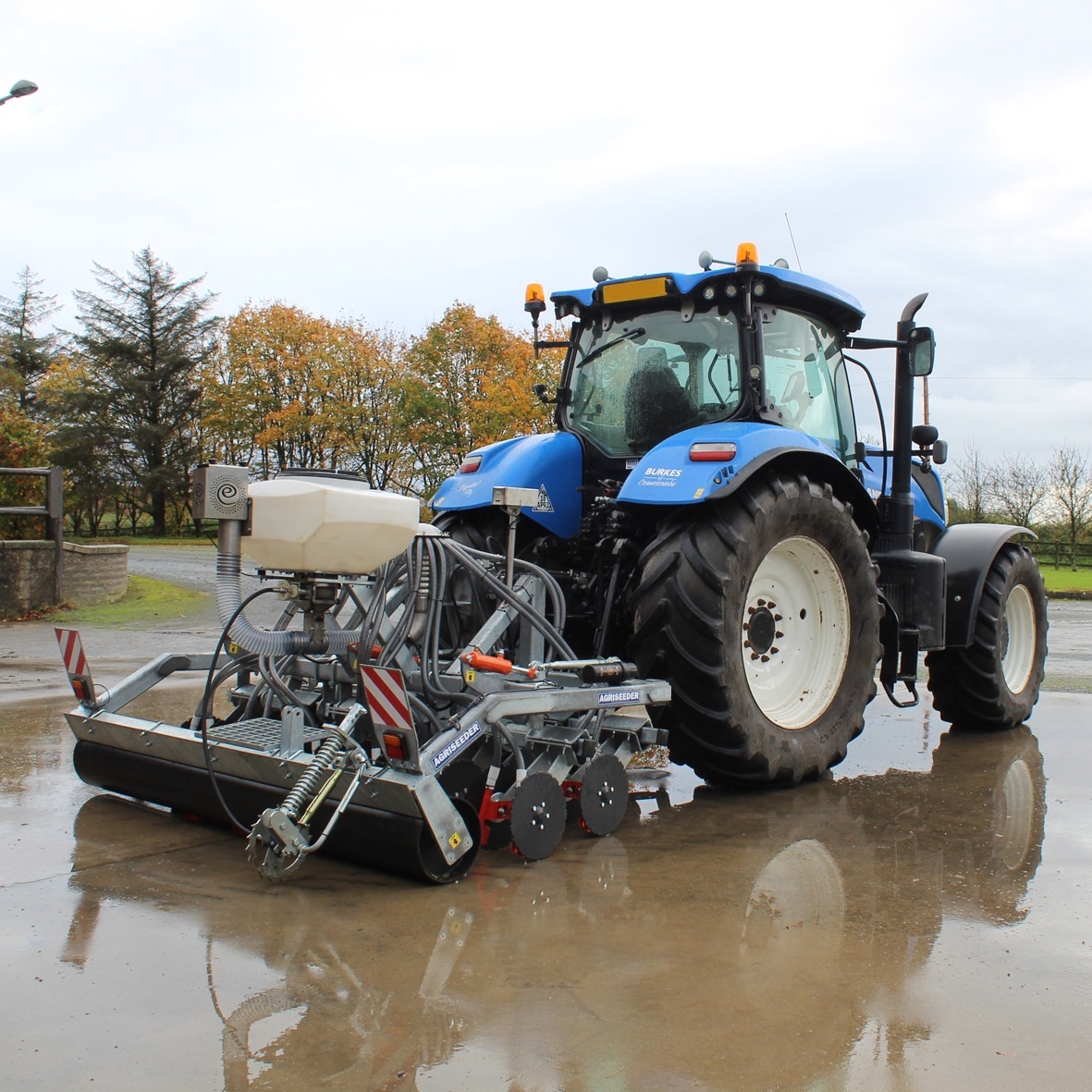 Secí stroj pro přísev TTP - pro traktory od 80 HP - 7