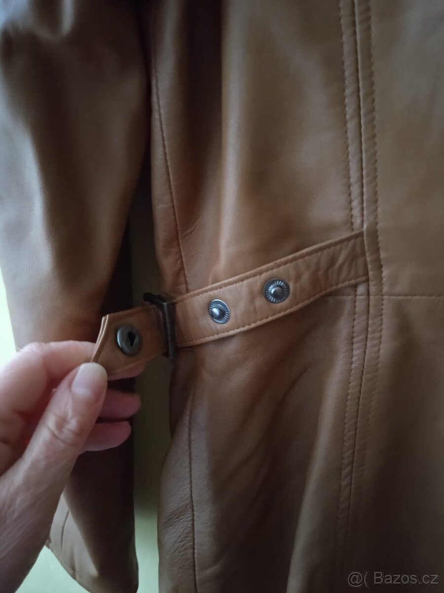 Kožená bunda, velikost 36 - 7