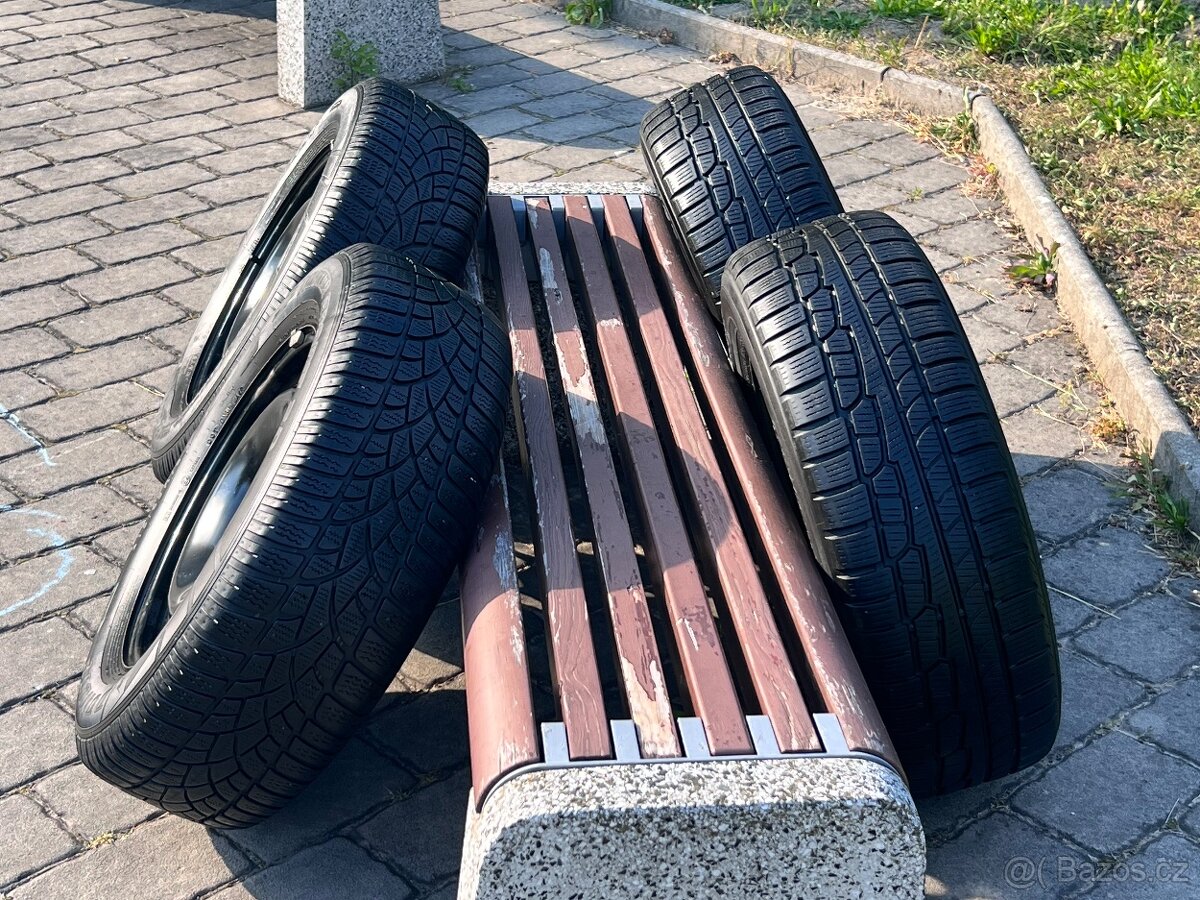 Kompletni zimni ocelova kola 215/65 R16 5x112 - 7