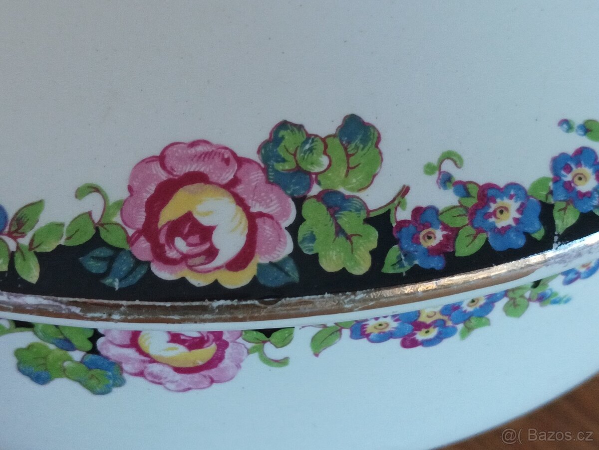 ART DECO PORCELÁNOVÁ TERINA - 7