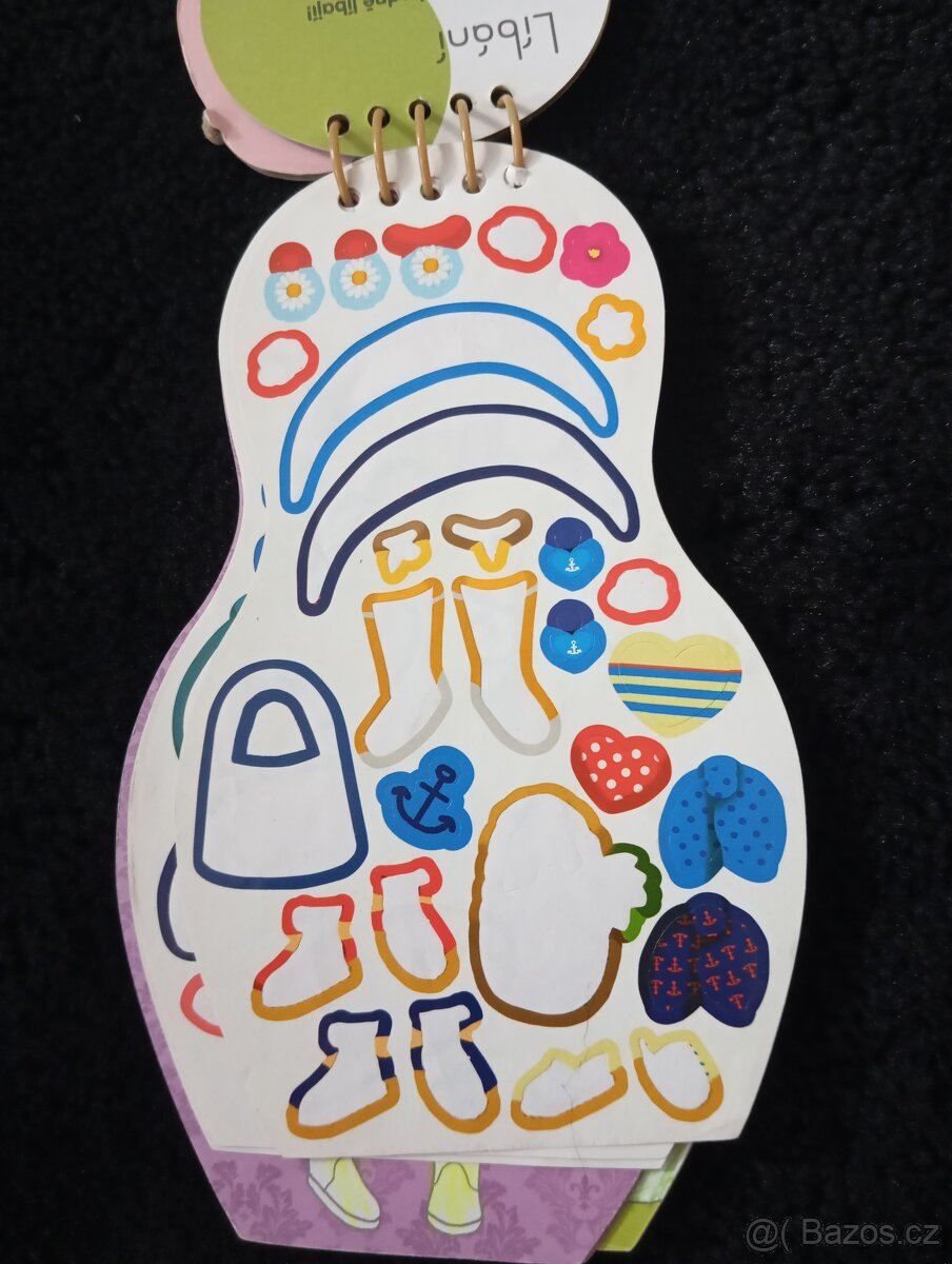 Mini knížka omalovánky - 7