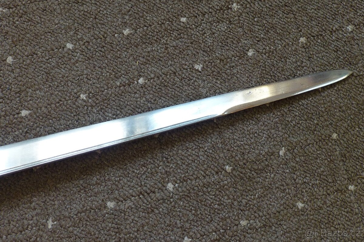 Lovecký tesák - Asi 18. století - Rytá čepel - 7