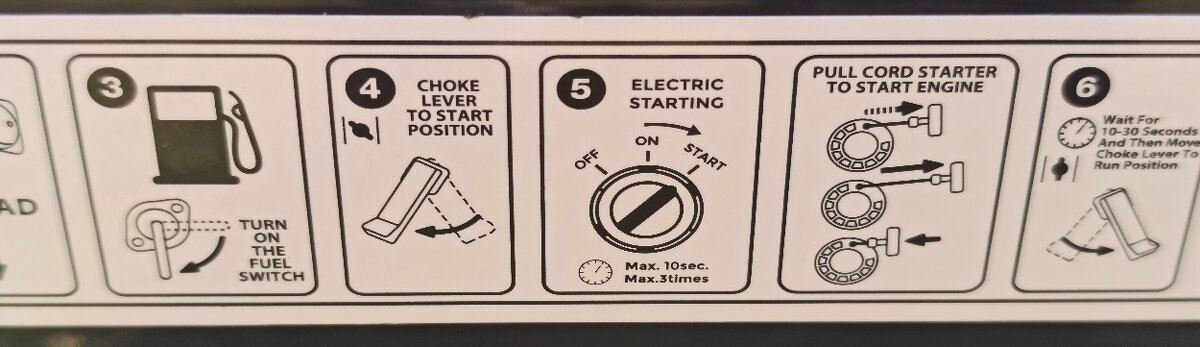 Benzínový generátor D1560LH3 – nový, nepoužitý - 7