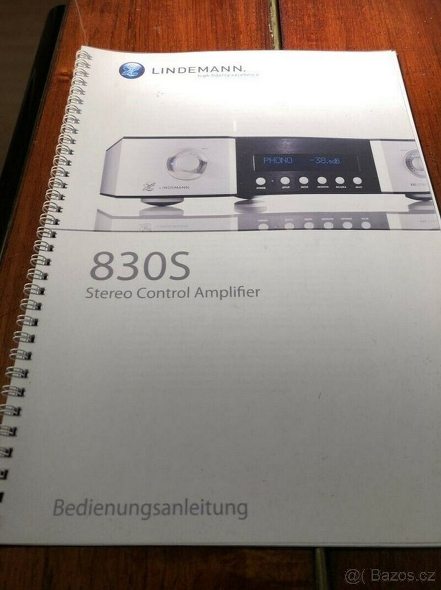 Předzesilovač Lindemann 830S, High End nejvyšší třídy - 7