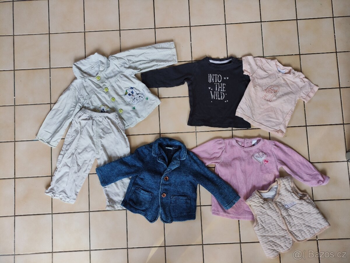 Velký set MIX oblečení pro holčičku od 3 do 12 měsíců - 7