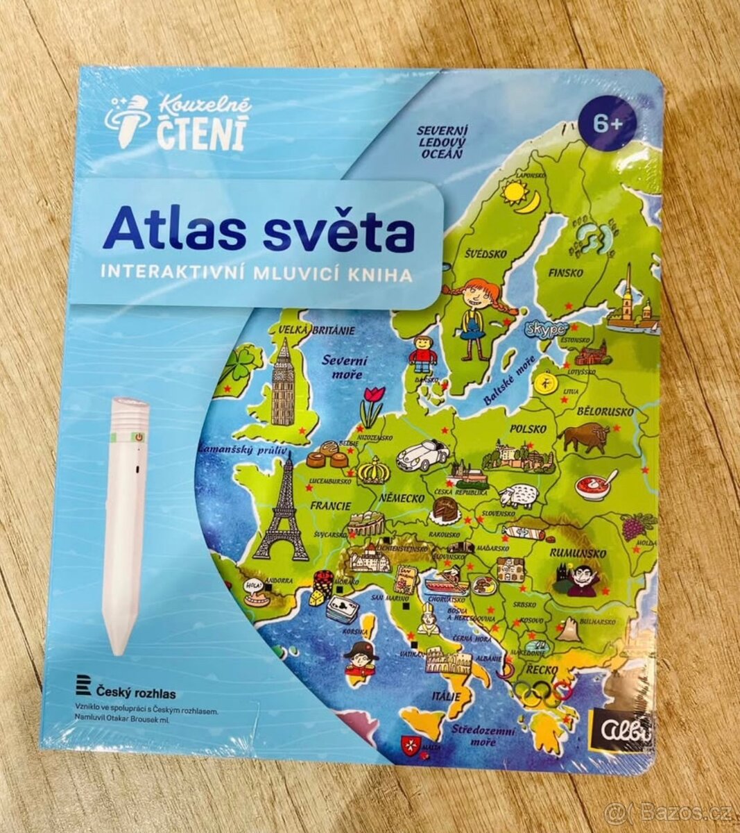 Nová sada Albi tužka 2.0 + knížka Evropa na talíři - 7