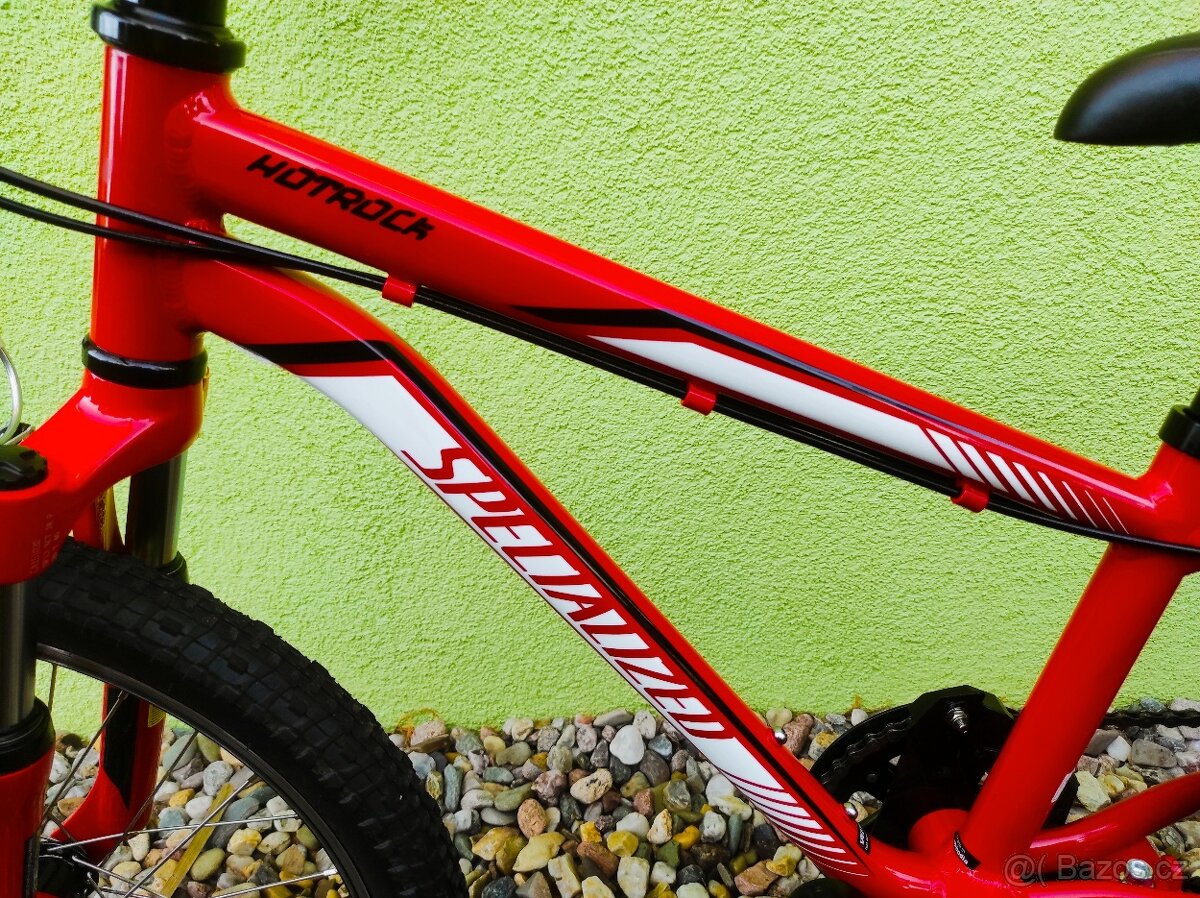 Značkové dětské kolo SPECIALIZED 20" (červená) - 7