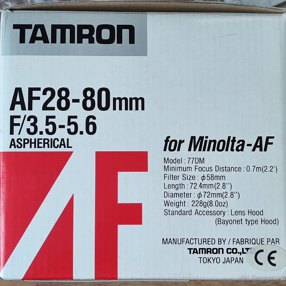 Tamron AF 28-80 Aspherical (A-mount) - 7