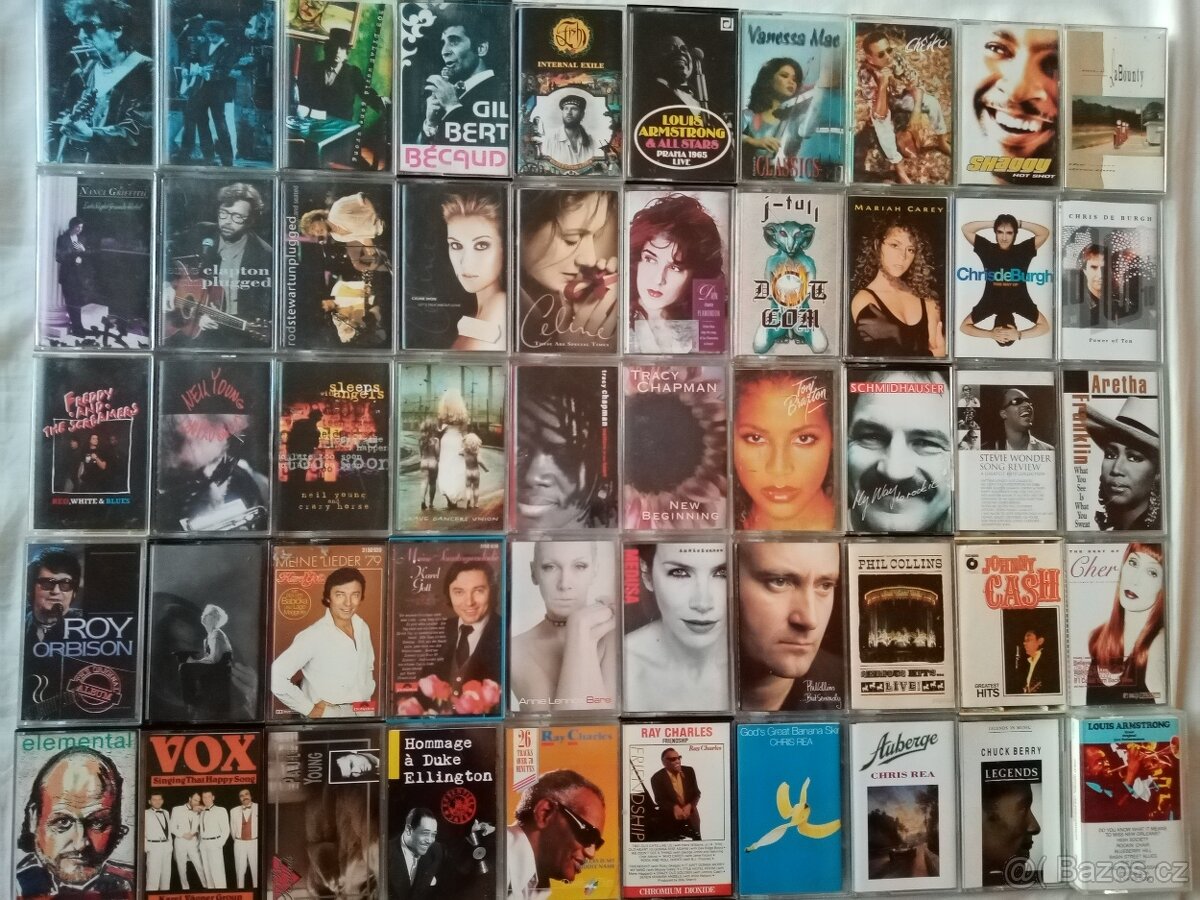 Nova fota 17.1. originál MC kazety od 89 - 7