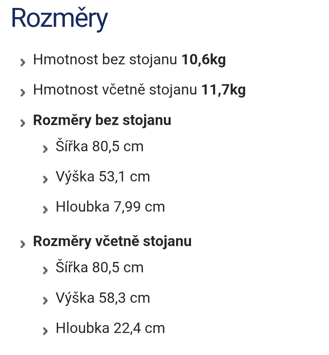 Televize LG velikost 82 cm - 7