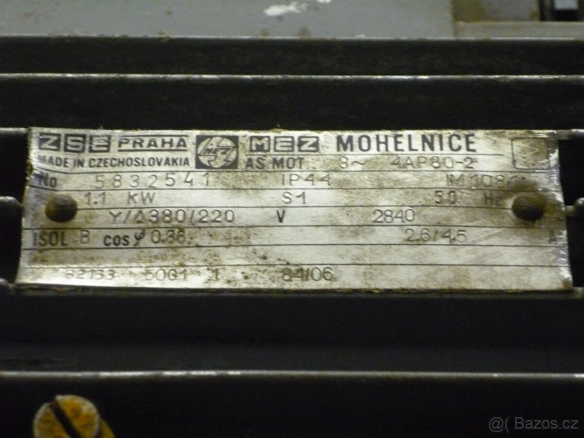 elektromotor 380V/1,1kw/2840ot. - 7