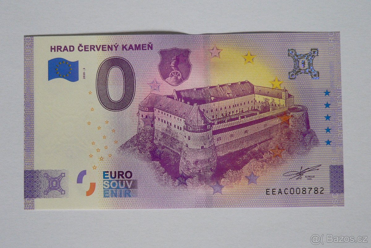 0 Euro souvenir bankovka, velký výběr, prodej či výměna - 7