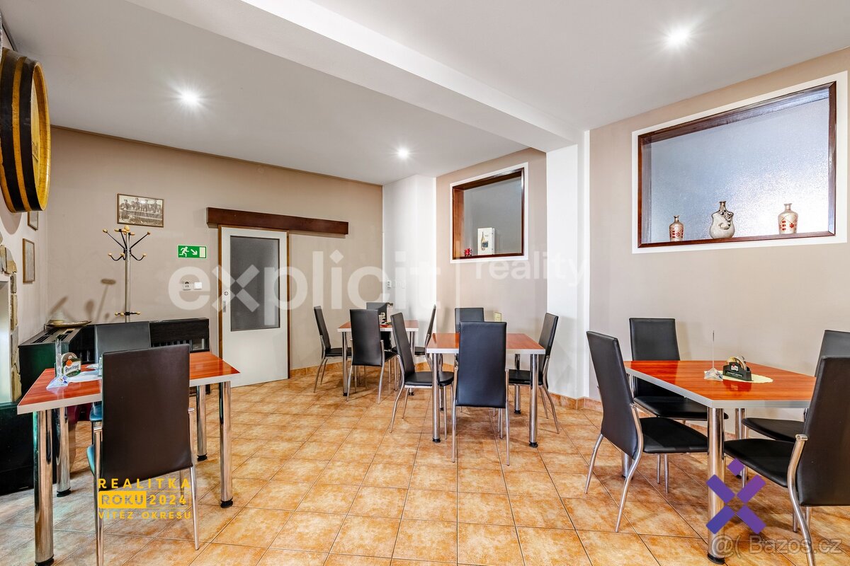 Prodej restaurace, 1 000 m² - Bojkovice, ev.č. 02156 - 7