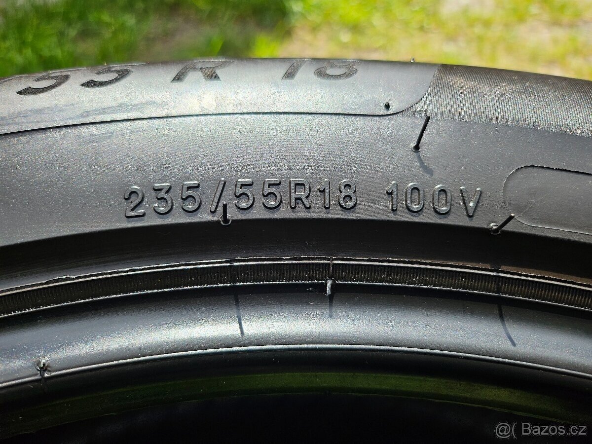 4x Letní pneu Michelin Primacy 4 VOL - 235/55 R18 - 90% - 7