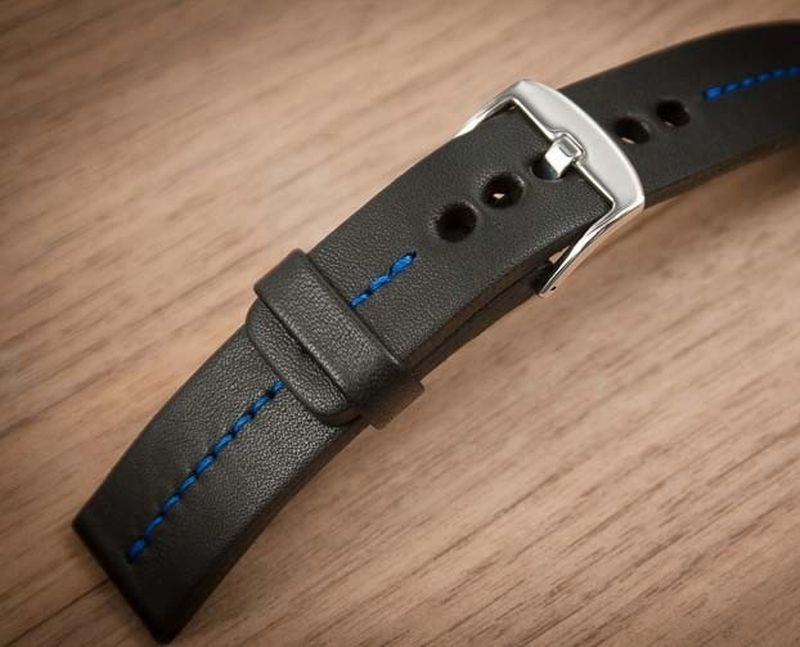 Kožený řemínek č.59 k hodinkám - 7