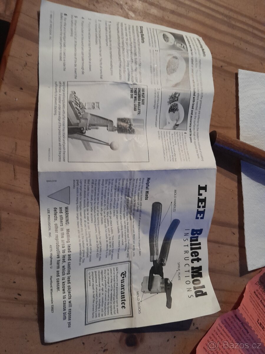 Odlévací kleště - 7