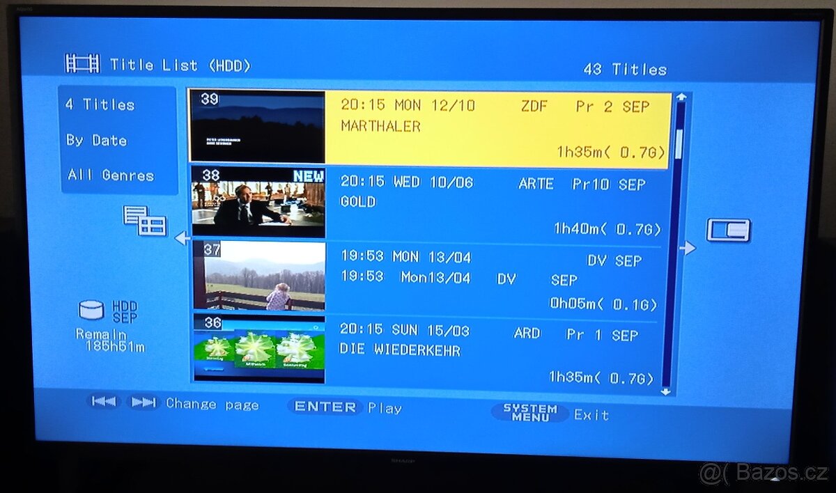 SONY RDR-HX750 HDD/DVD RECORDER - 7