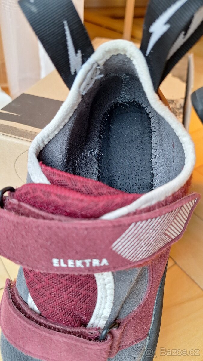 Dámské lezečky 39 EVOLV ELECTRA GREY/MERLOT - 7