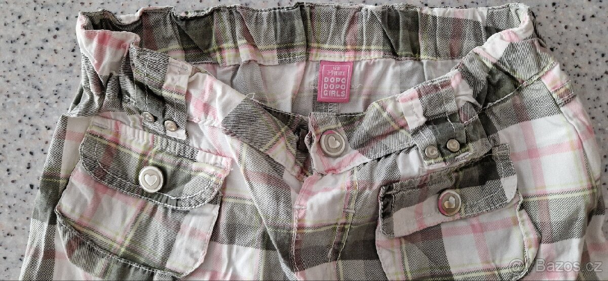 Dívčí kraťasy a sukně vel.128 - 7